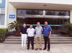 宁德时代质量总监岳嵩一行来足球竞猜官方网站-足球竞猜（中国）精密指导工作